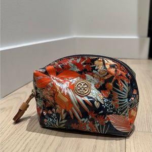 Tory Burch Cosmetic Case; good used condition